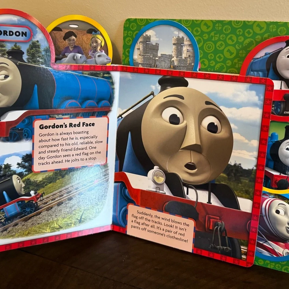 Brand New! Thomas & Friends - Friends on the Move Tabs Book